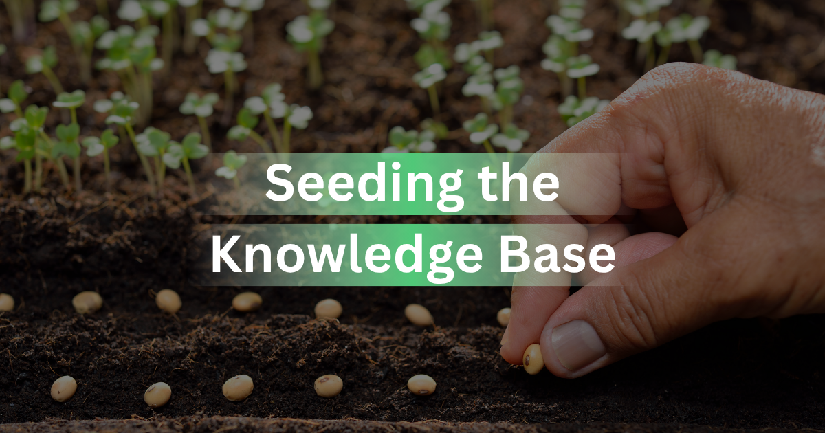 Seeding the Knowledge Base